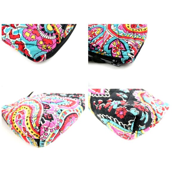 Vera Bradley Parisian Paisley Zip Cosmetic Case w/Mirror - Picture 13 of 13